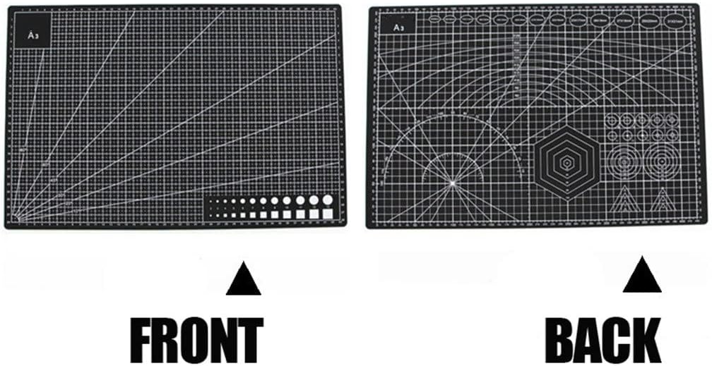 A3 Double-sided Cutting Mat Pad Pvc Board Workbench Paper Carving Art Diy Engraving Model Tool