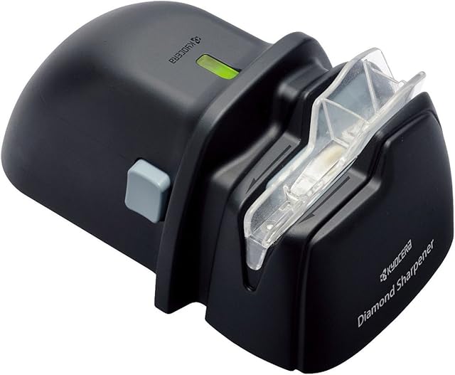 Kyocera DS-38 Diamond Knife Sharpener for Steel and Ceramic Knives Black