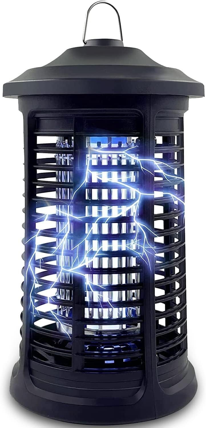 Electric Bug Zapper Indoor/Outdoor, 4200V High Powered Mosquito Zappers Killer, Waterproof Insect Fly Swatter Trap Outdoor