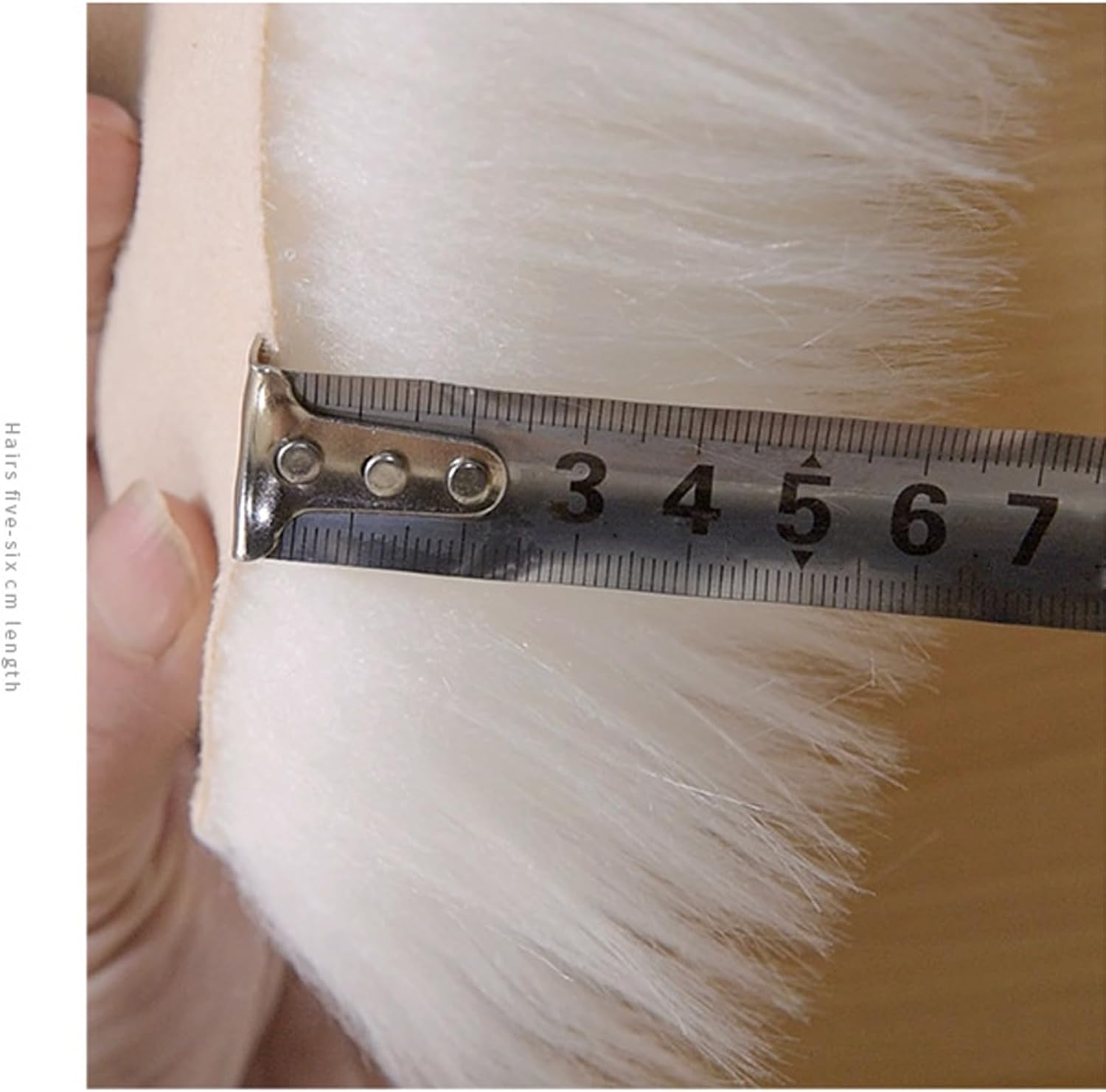 Fluffy Soft Area Rugs for Bedroom, Tie Dyed White Shaggy Rug 40×60 cm, Throw Rug for Livcmg Room, Carpet for Kids Room, Fuzzy Plush Rug for Dorm, Cute Room Decor