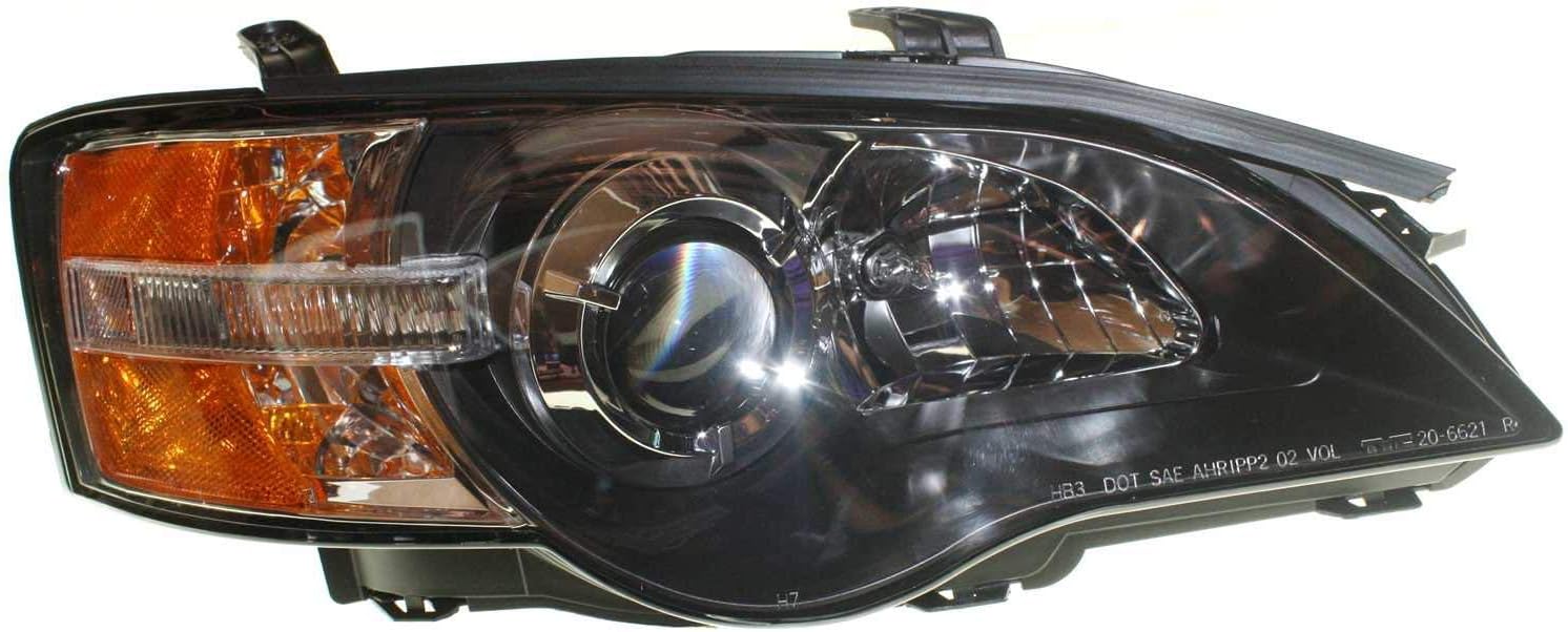 Evan Fischer Driver and Passenger Side Headlight for Subaru Outback 2005 Halogen With bulb(s) Replaces# 84001AG11B 84001AG10B