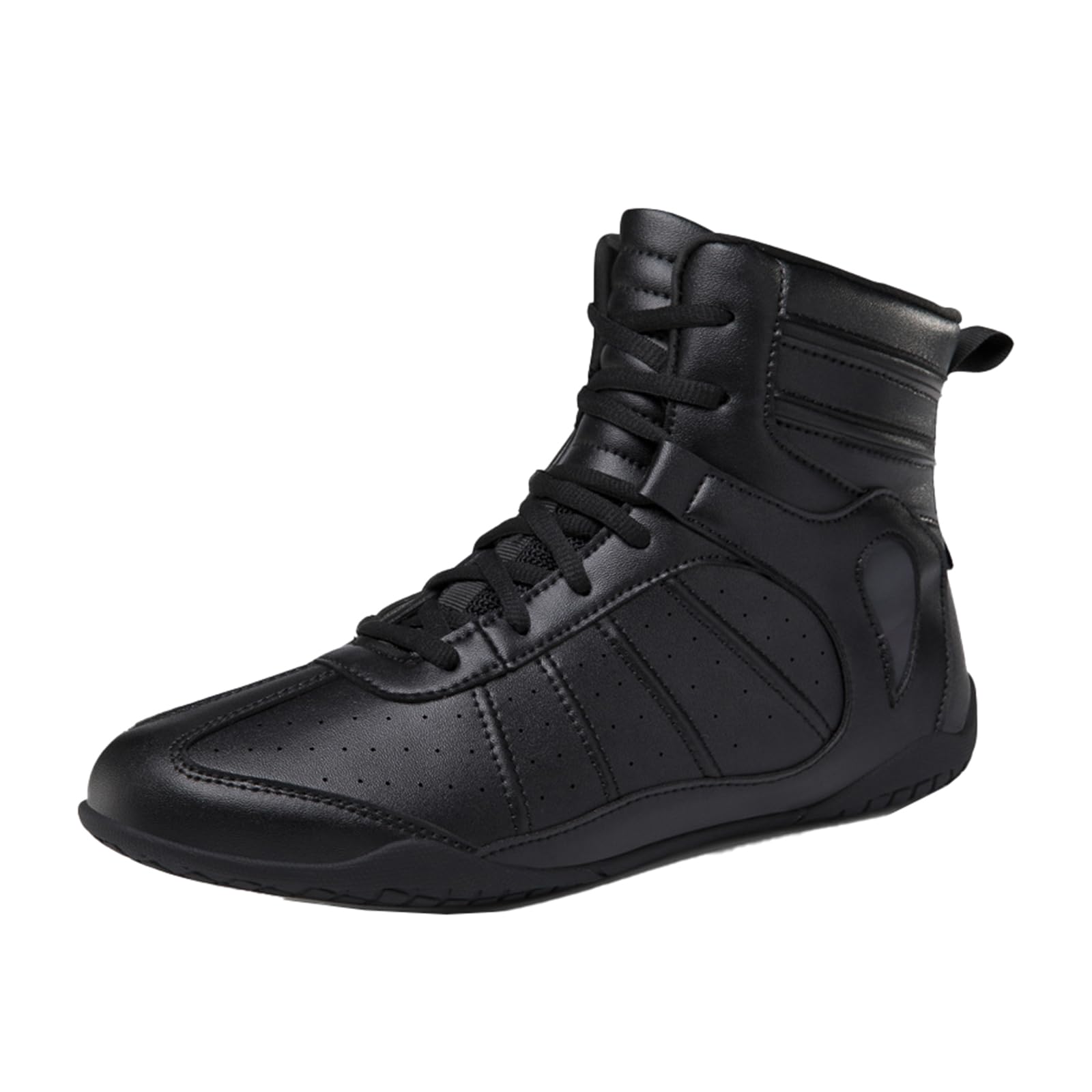 Chaussures De Boxe,Chaussure De Lutte,Bottes De Boxe Mixte,Chaussures De Lutte D'EntraîNement De Combat,AgréAble à Porter,Pour Absorber Les Chocs,Dessus en mesh respirant,Pour Hommes Et Femmes