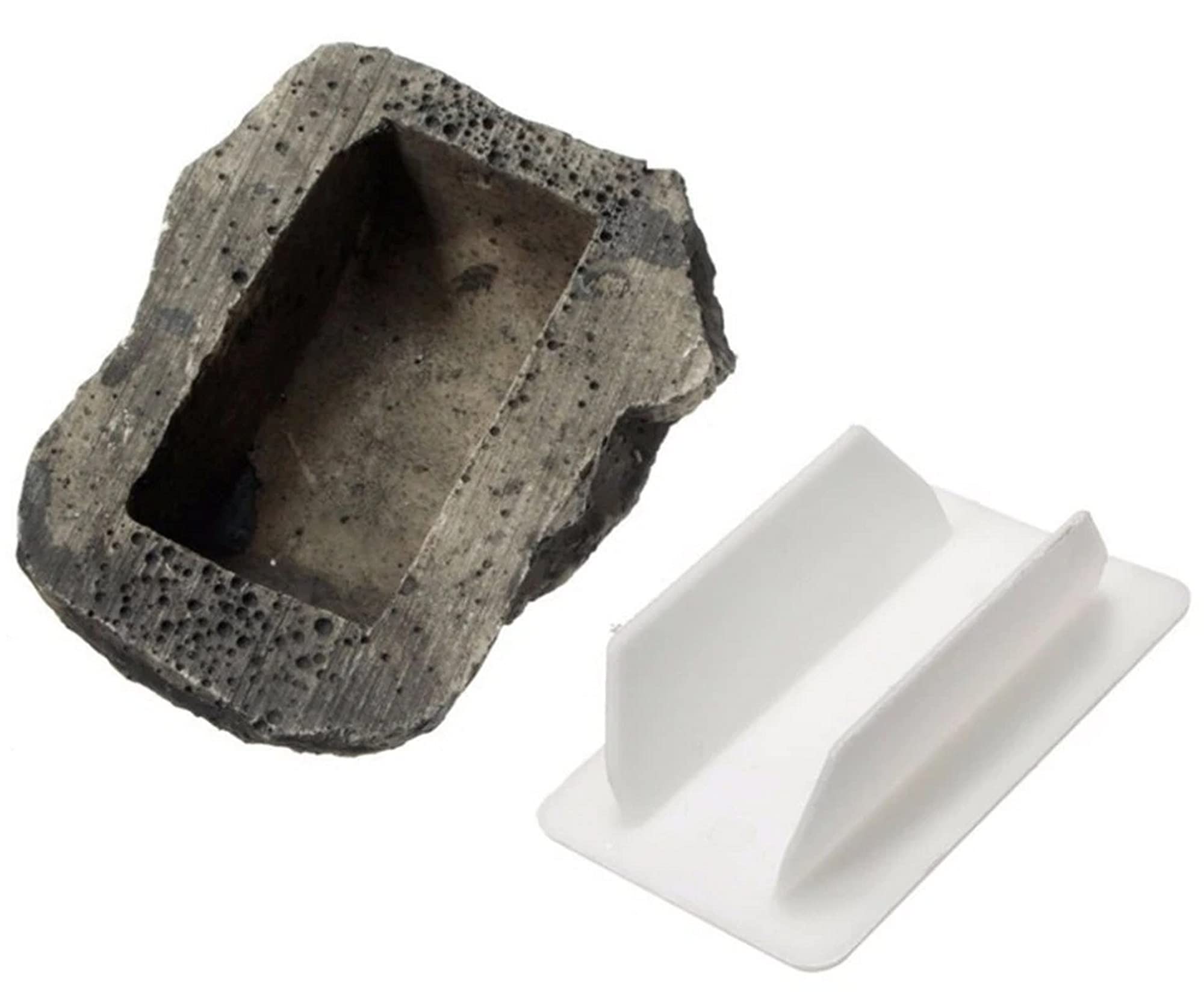 Realistic Fake Rock Spare Key Hider, Geocache, etc.