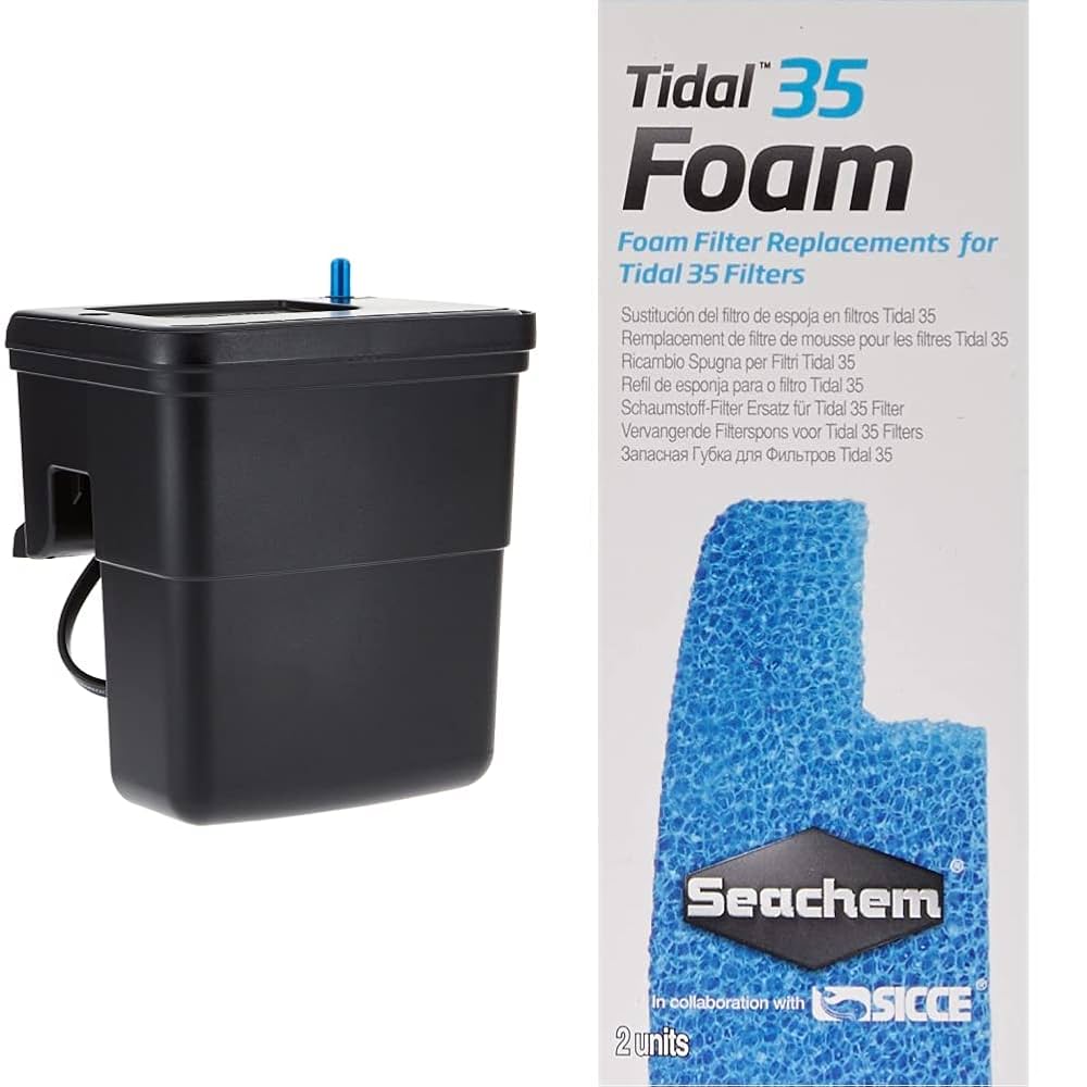 Seachem Tidal 35 フィルター Amazon.com : Seachem Tidal Power Aquarium Filter - 35 Gallon