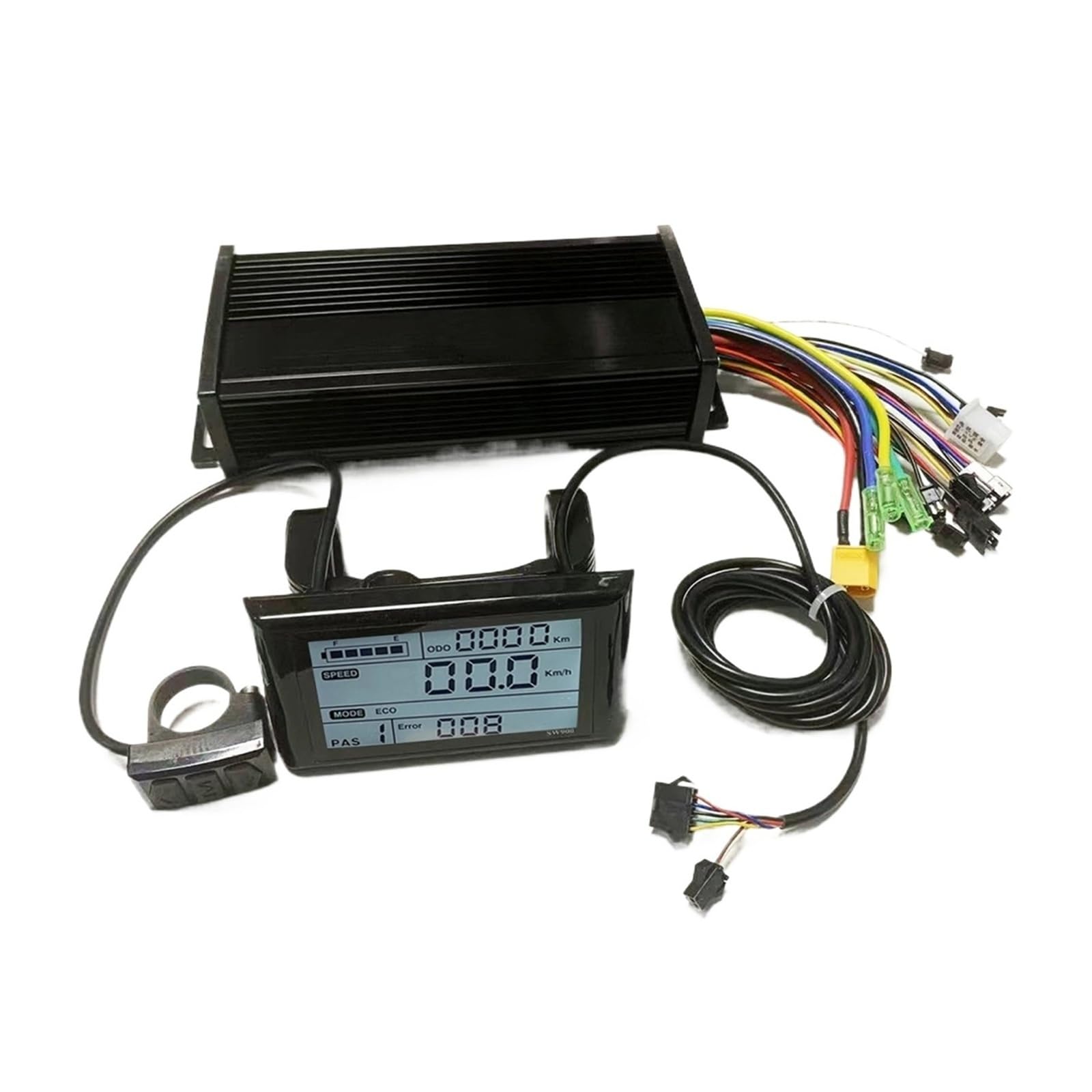 HHB18I 36V 48V 52V 60V 40A Brushless Motor 3-mode sine wave Controller 1000W 1500W 2000W SW900 LCD Kit