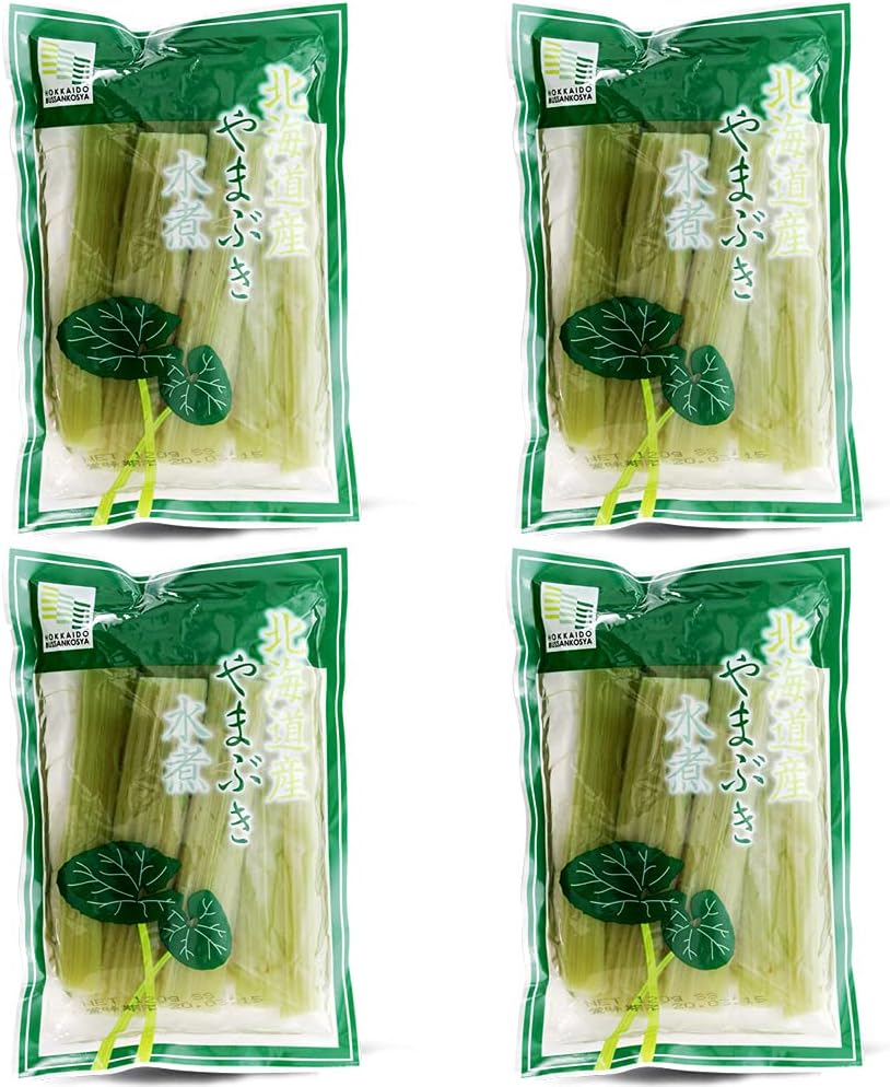 山ぶき水煮 1g 4袋 北海道産 野菜を春の味覚を食卓にいかがでしょうか ふき水煮 やまぶき 山の幸 フキ ヤマブキ 豊富な品 山蕗 山菜