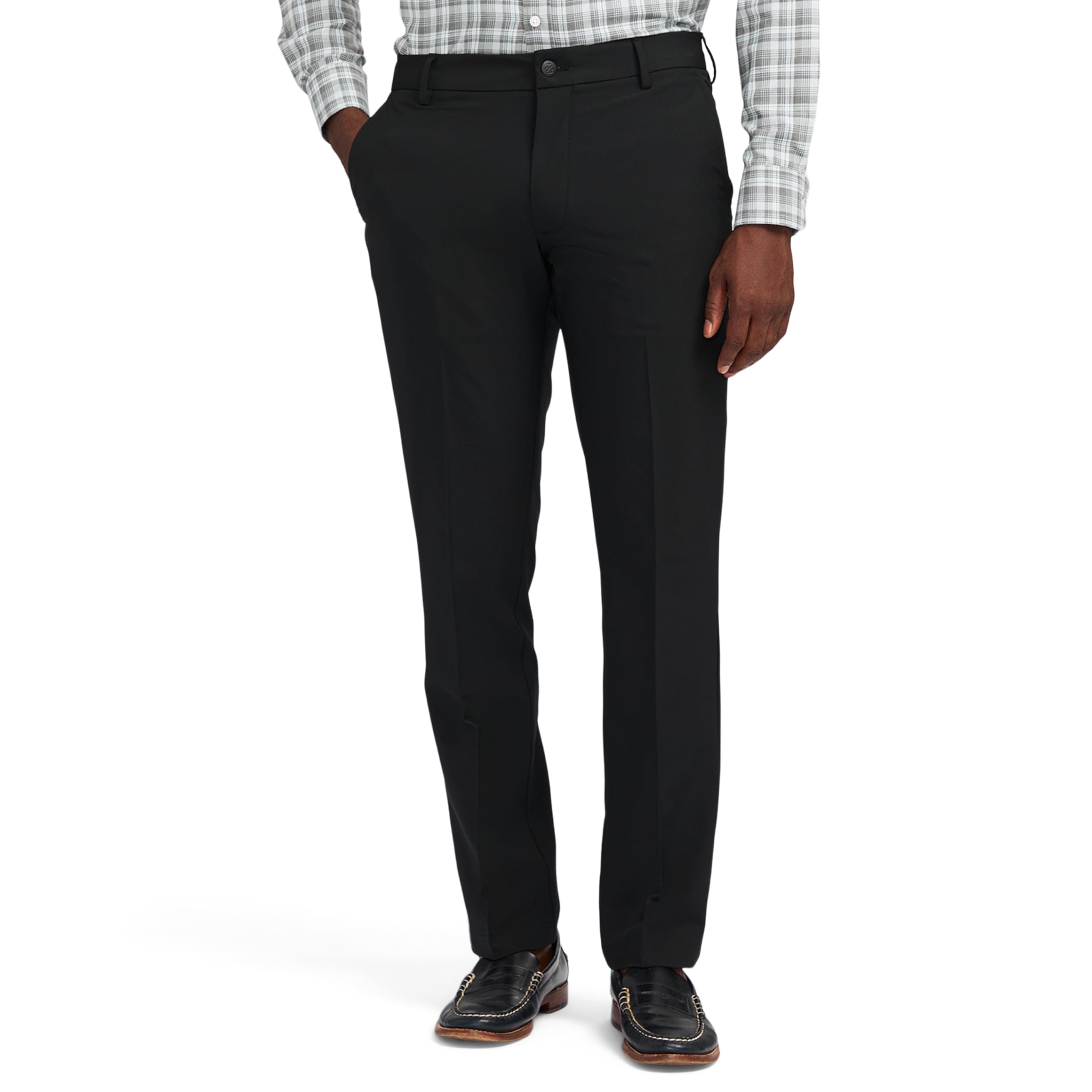 Izod Non-Iron Stretch Straight Fit Flat Front Traveler Chino Pant Pantalones Informales para Hombre
