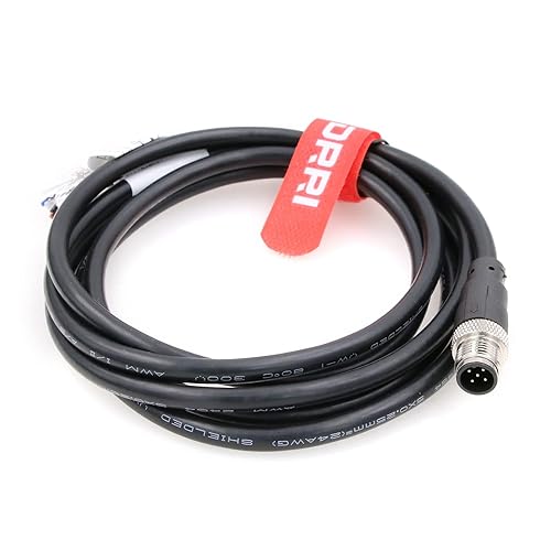 Miniatura 3 de DRRI Cable industrial moldeado macho del código del conector 5pin del sensor M12 5pin para los robots y las cadenas de arrastre