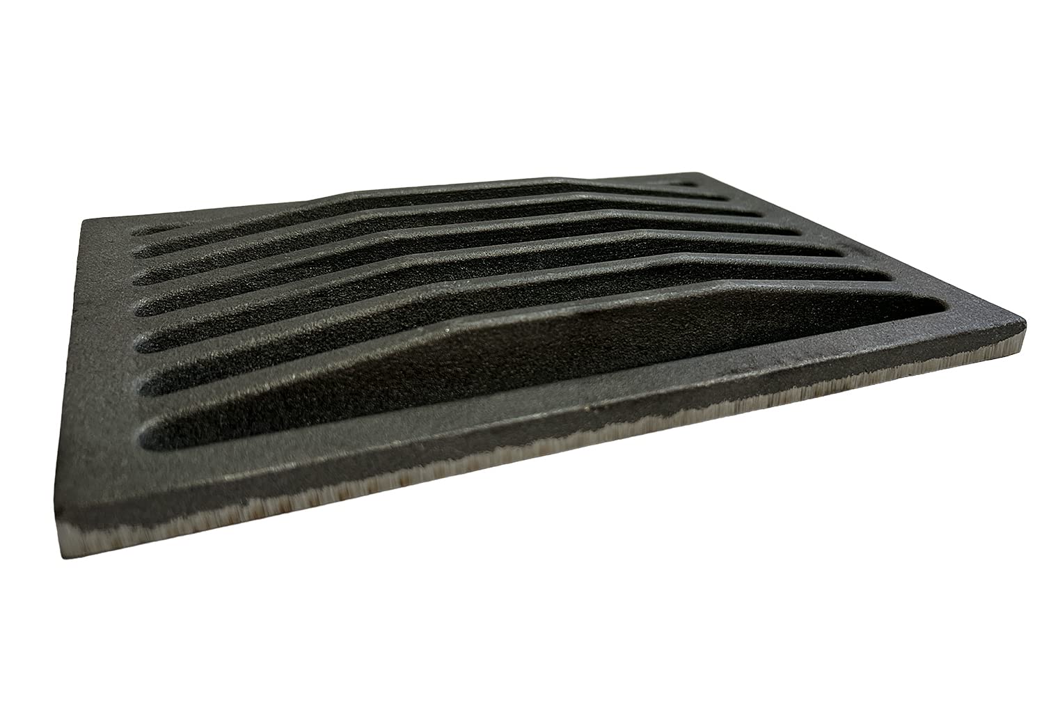 eRicambi, Griglia in Ghisa Ondulata per Camini e Stufe a Legna e Focolari Pellet MONTEGRAPPA, Dimensioni: 29,3 x 21,5 (cm), Spessore 1/2 cm, Peso 3,5 Kg per Caduta Cenere