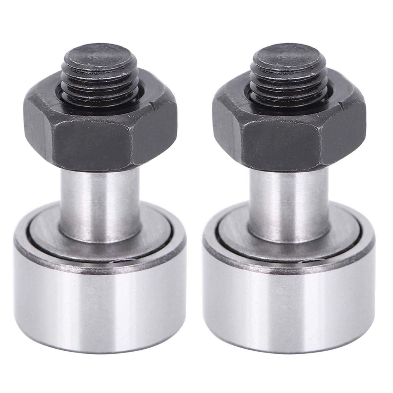 Soywim One Color Bearing, 2Pcs Kr22/Cf10 Stud-Type Needle Roller Bearing, Cam Follower Wear Resistance