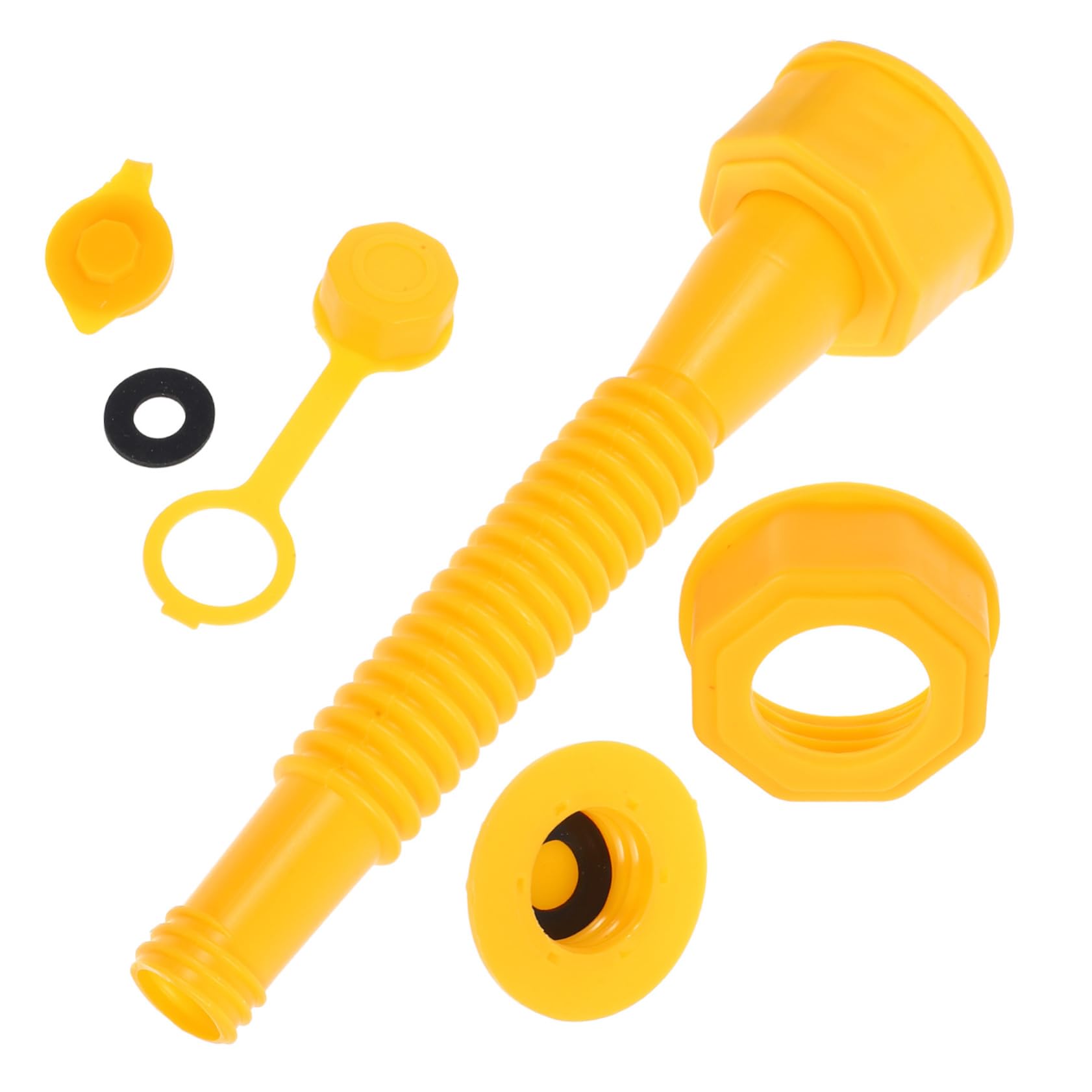 LALADEFIEE Universal Oil Drum Nozzle Can Replacement Kit 1 Pc Flexible Nozzle for Easy Refueling