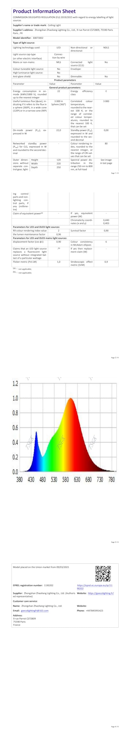 Kuwork Plafoniera LED Soffitto 40CM, 48W Plafoniere Moderna, 4000K Lampada LED Soffitto Per Soggiorno, Camera Da Letto, Ufficio, Cucina, Bagno, Balcone