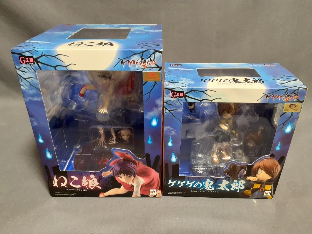 Amazon.co.jp: G.E.M.シリーズ ゲゲゲの鬼太郎 鬼太郎＆ねこ娘 すね 