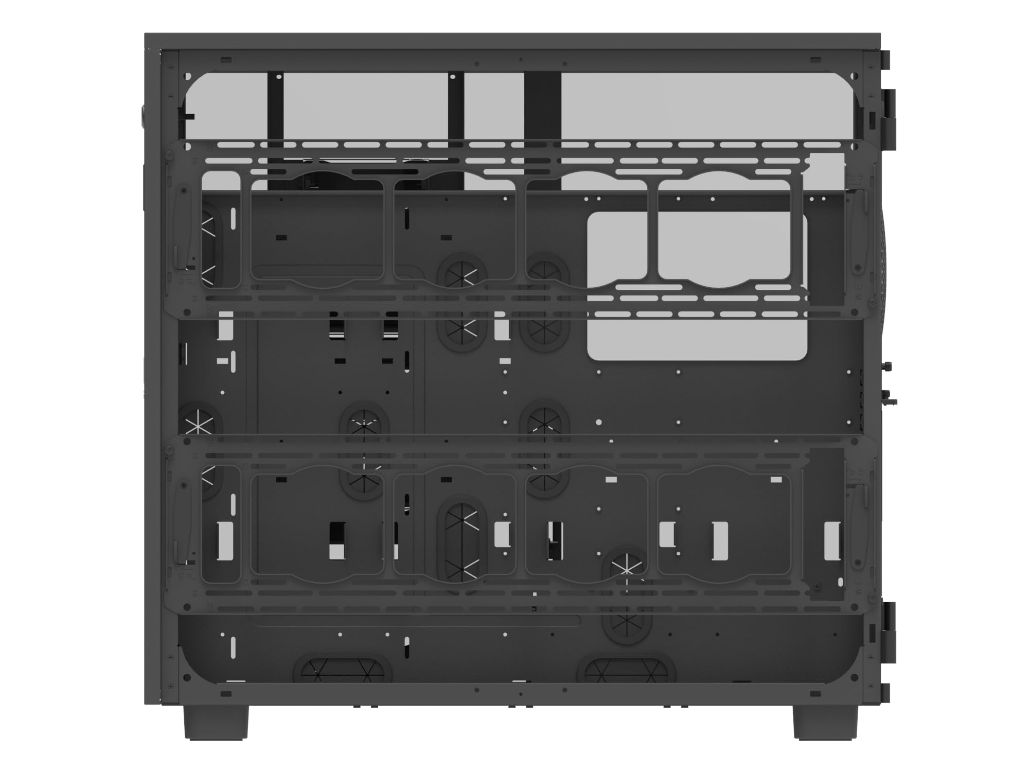 Thermaltake AX700 TG | Super Tower Chassis | Workstation | Server- & KI-Anwendung | Black