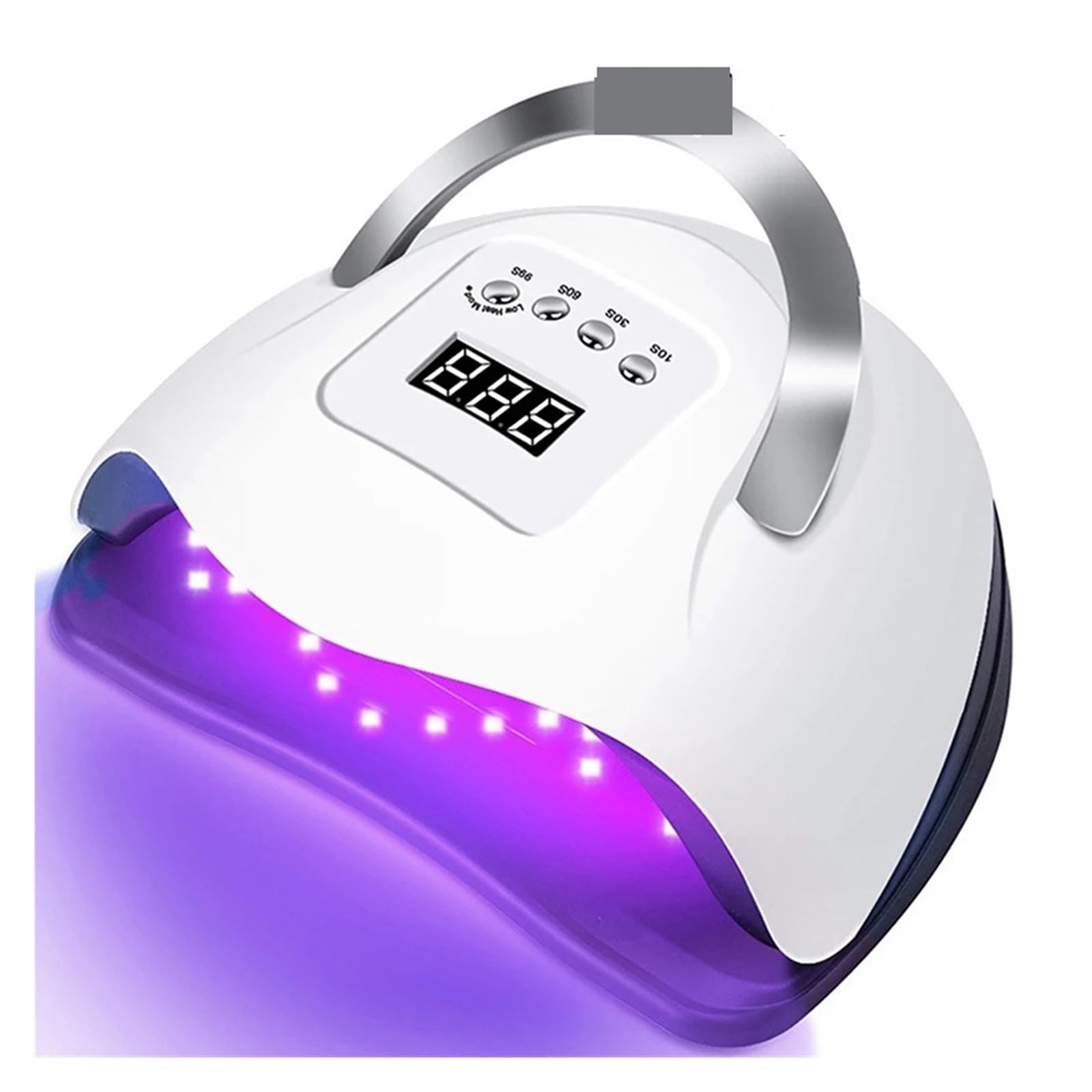 Lampara Uñas Semipermanentes, Lámpara de uñas LED UV 66 LED Secador de uñas Lámpara de uñas LED UV for curar todo el esmalte de uñas de gel con detección de movimiento Equipo de herramientas de salón