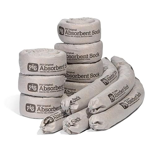 Miniatura 10 de PIG Calcetines absorbentes originales  40 calcetines  3 x 42 pulgadas  Absorbe hasta 64 oz por calcetín  404