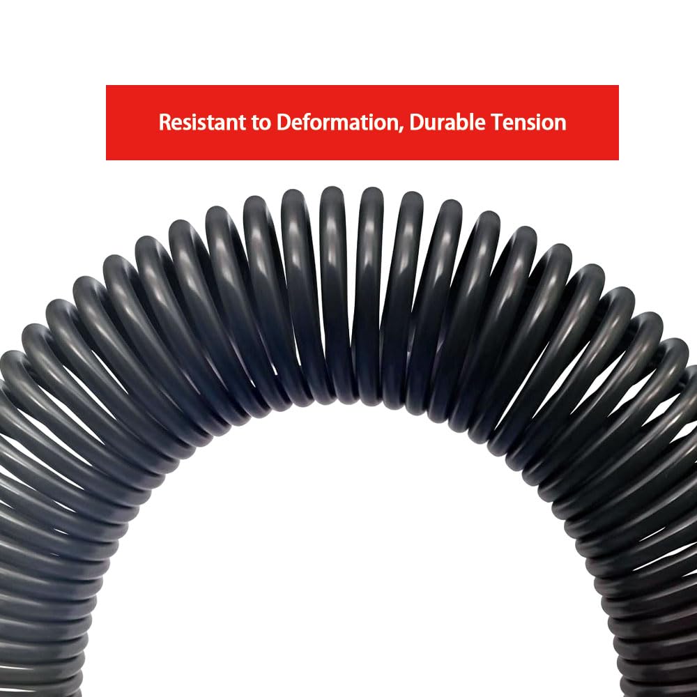 Molla di tensione in acciaio da 200 mm con ganci, filo da 3 mm, diametro esterno 24 mm, durevole e affidabile per progetti fai da te per uso industriale