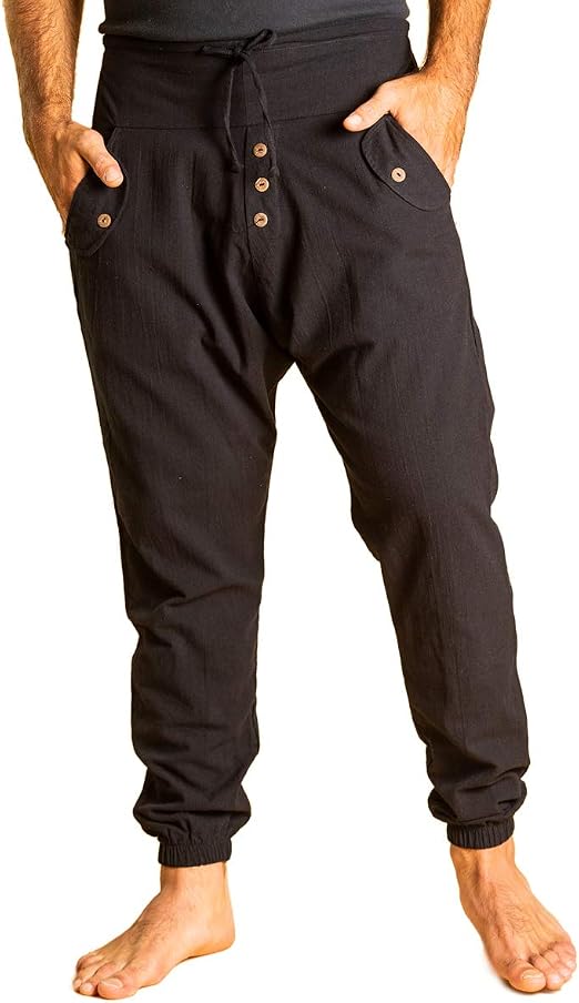 PANASIAM Yogi Pants, Comfortable Harem 