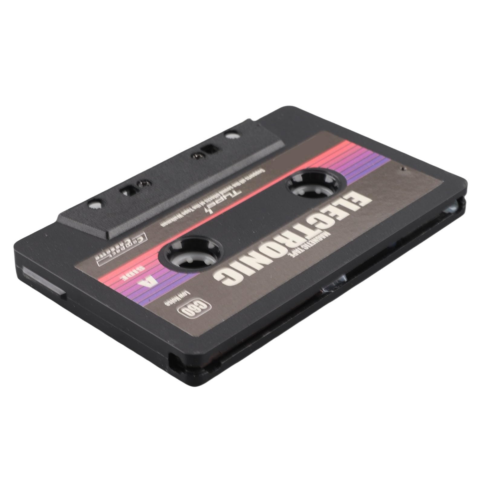 Adaptador de Casete, Casete de Audio Inalámbrico para Automóvil a Adaptador con Función de Grabación y Soporte para Tarjeta de Memoria de 32 GB, Ideal para Teléfonos Inteligentes,