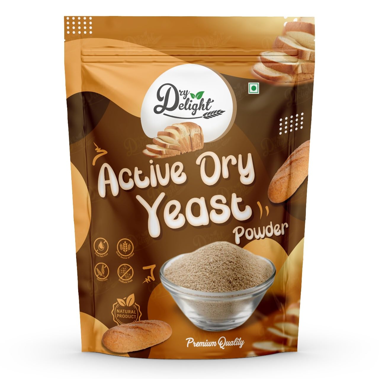 Dry Delight Active Dry Yeast Powder- Premium Baking Essential | Yeast for Baking, Yeast For Breads (400 Grams) (B0D3F5VSR7) Amazon Price History, Amazon Price Tracker