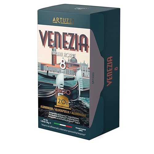 Miniatura 12 de Artuzzi Cápsulas de café Nespresso compatibles con 120 unidades para máquinas originales Nespresso Cápsulas de café Espresso Ristretto Lungo