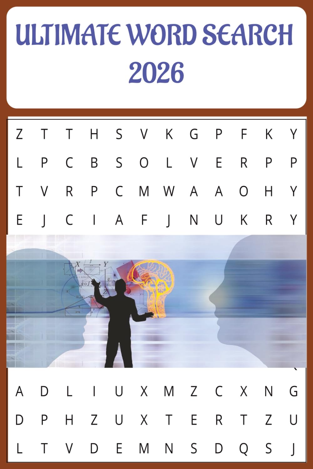 Brain Game Word Search: Word searches with easy to read print about brain word search game, brain game word search large print and more | 6*9 inches ... | Gift for kids, Senior for their free times