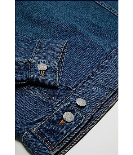 Levi's® Girl's Oversized Trucker Jacket (Big Kids) Ortega MD (10-12 Big Kid)2