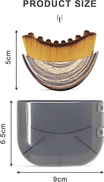 Brosses lymphatiques pour le visage, Brosse pour le contour du visage lymphatique, pour le visage, le menton et la mâchoire - 2