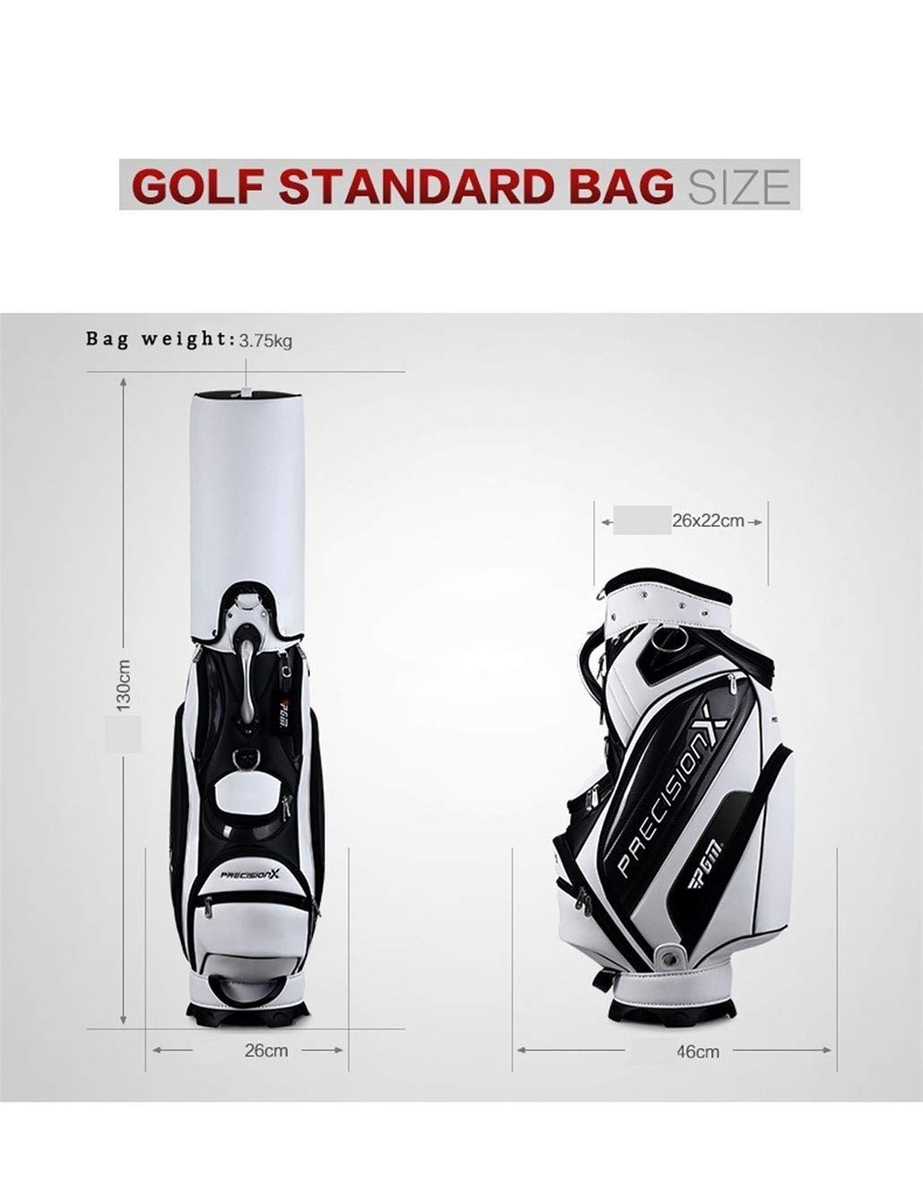 Sacche da golf, Sacca da golf professionale, vintage(B)