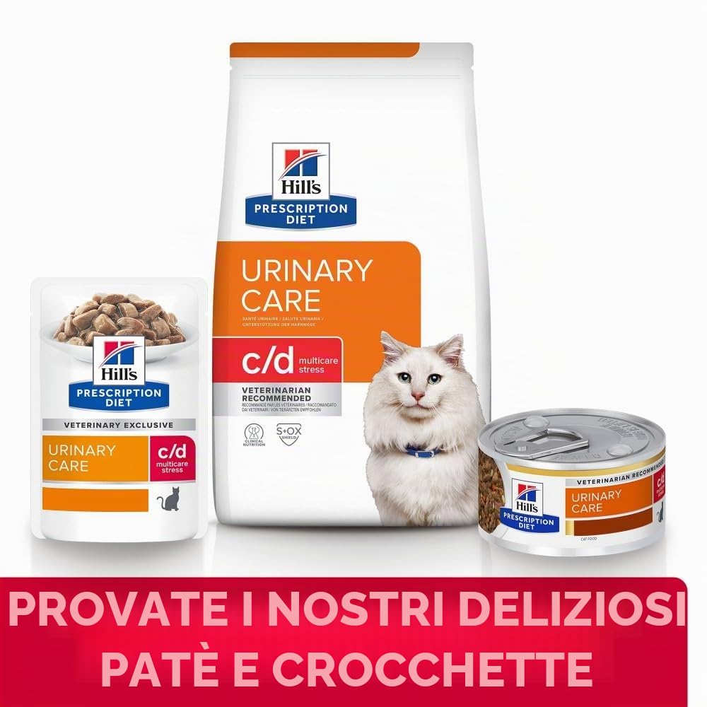 Hill's Cibo Secco per Gatti Cura Tratto Urinario Stress - 8000 gr