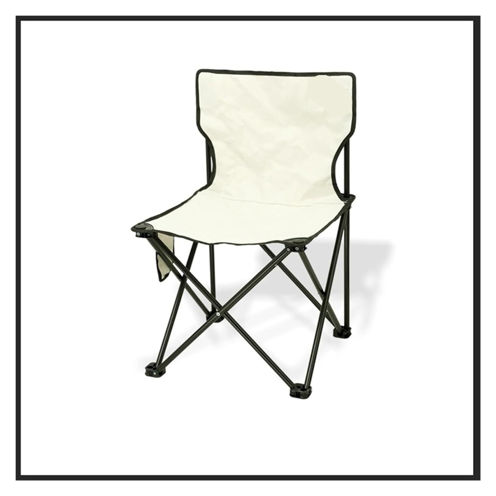 KRXSOBNV Folding camping chair, Set Lightweight Folding Chair Ultralight Backpacking Moon Chairs for Garden Picnic Beach Fishing