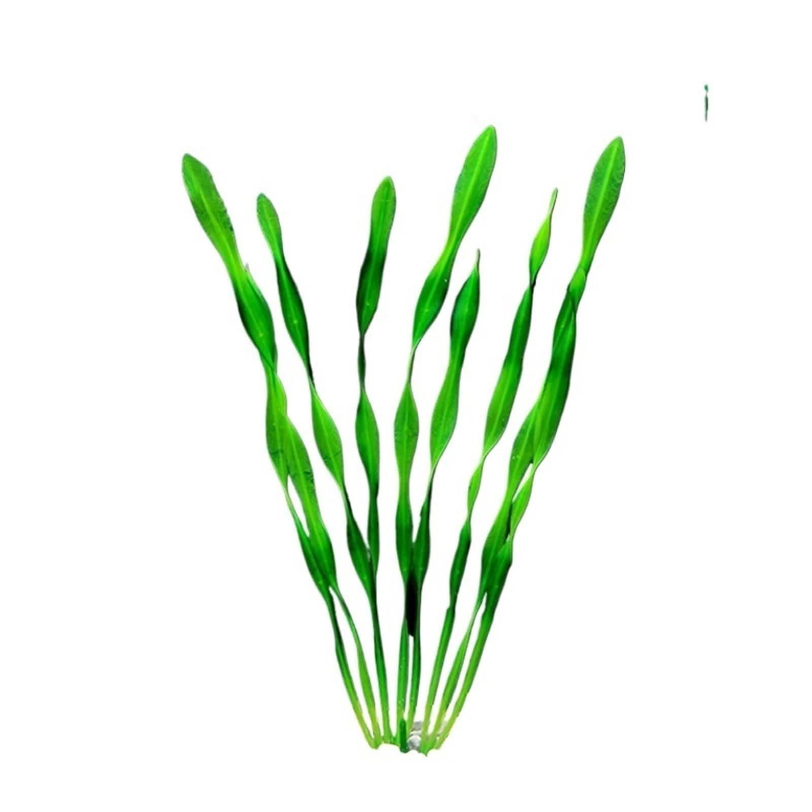 LTYKNGH Aquarium Plants 4PCS Artificial Water Plant Grass Aquarium Decorations Plants Fish Tank Flower Ornament Decor Aquatic(Color11)