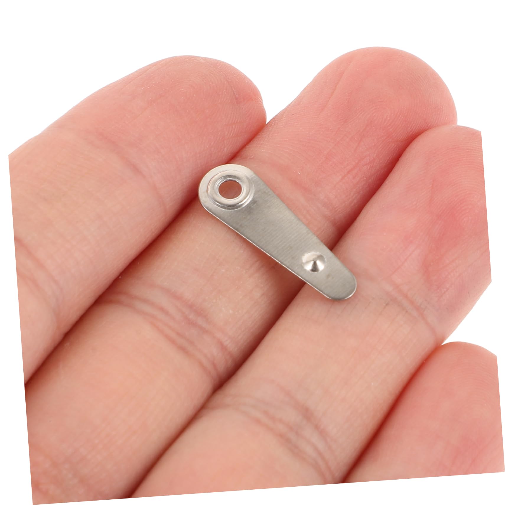 Uonlytech 1000pezzi Ferramenta in Metallo per Appendere Cornici Clip di Supporto e Pulsanti Girevoli per Cornici Parti di Fissaggio per Fai da Te