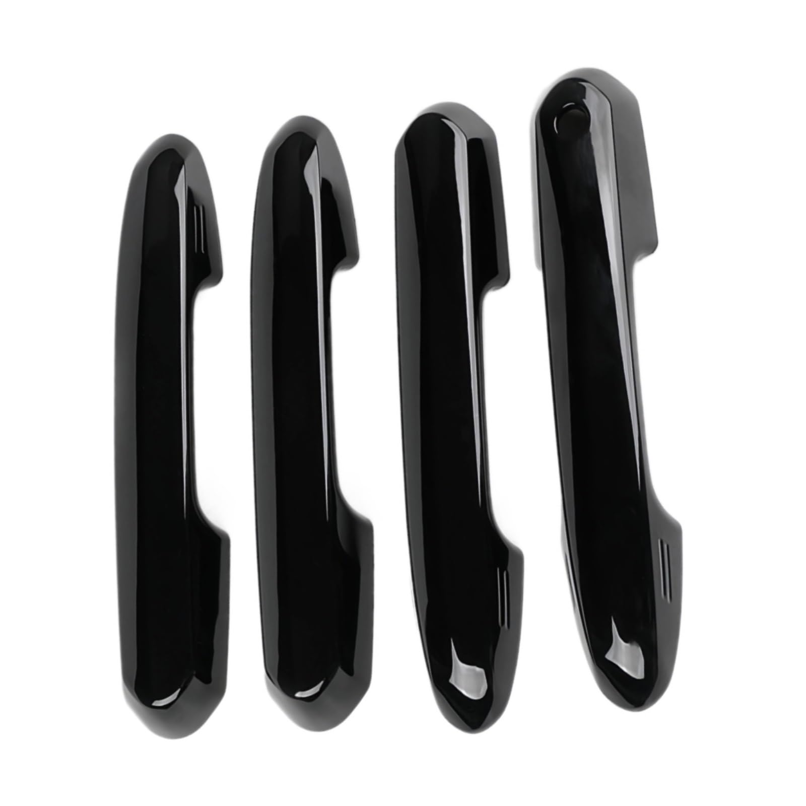 JJRFVBGT Door Handle Trim Compatible with Toyota for RAV4 2020 2021 2022 2023 2024 ABS Full Coverage Accessories Car Exterior Door Handle Housing(Black)