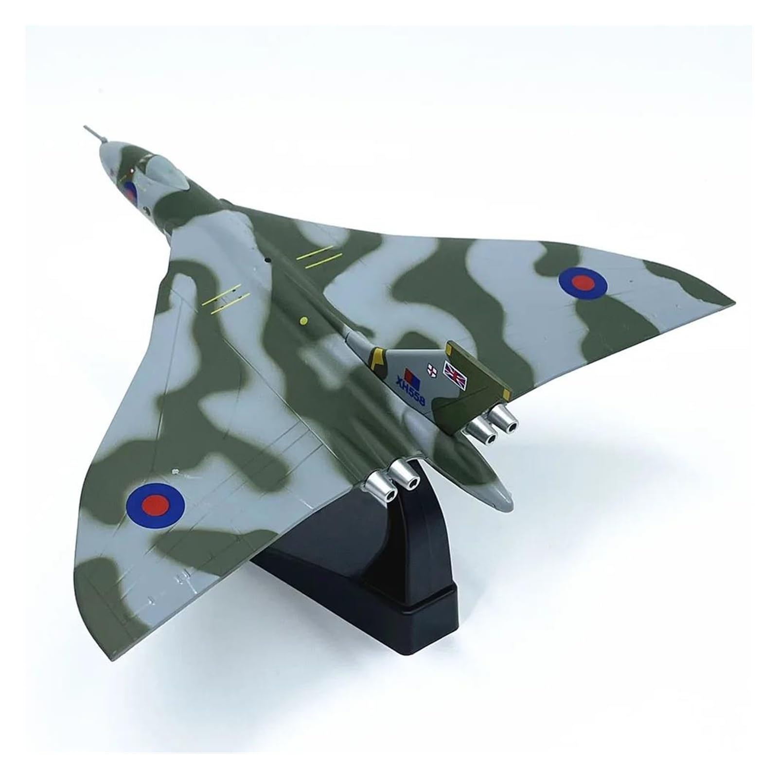 Modelo de avión estratégico réplica militar de la Fuerza Aérea Británica escala 1:144 5