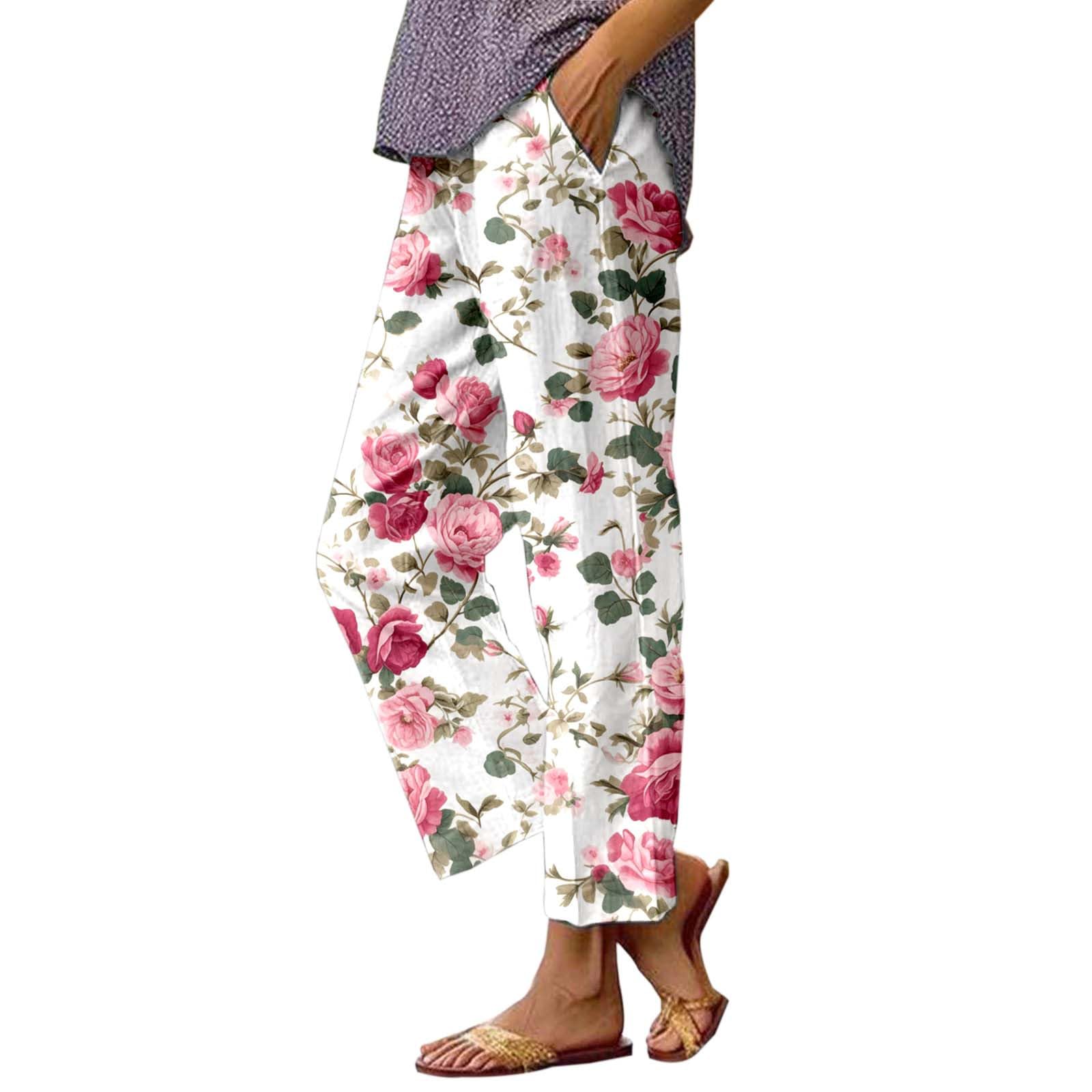 Pantalon Femme, Décontracté Imprimé D'Été Pour, Tendance Été 2025