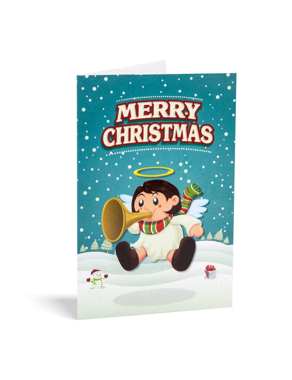 UNICEF Weihnachtskarten, 10 Stück, Verschneite Szenen