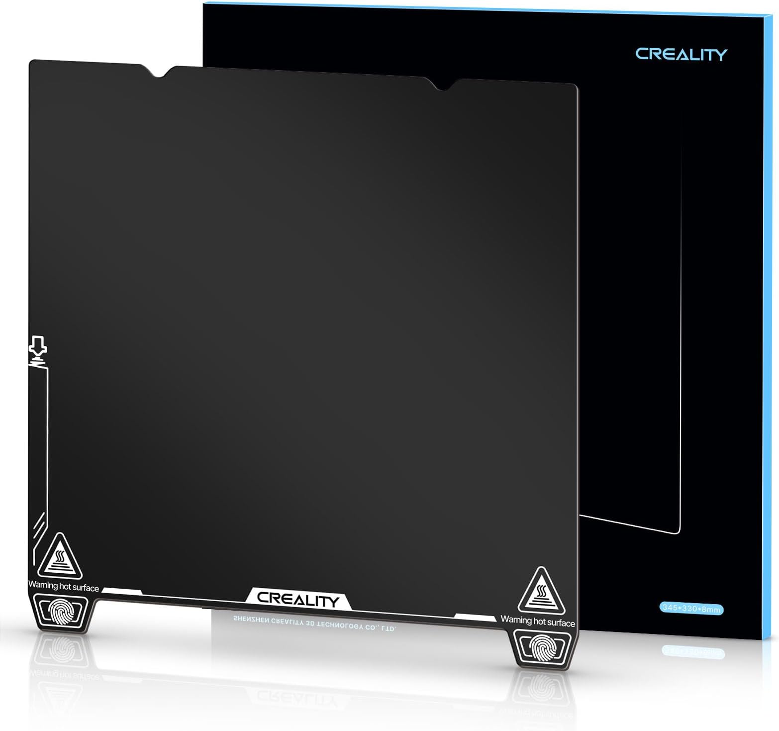 Creality 3D Printer Build Plate for K1/K1C Build Plate/Ender 3 V3/Ender 3 V3 KE/Ender 3 V3 SE Build Plate/Ender 3/Ender 3 V2/Ender 3 S1/Ender 5 S1 and All 3D Printers (Creality Black 235 * 235mm)