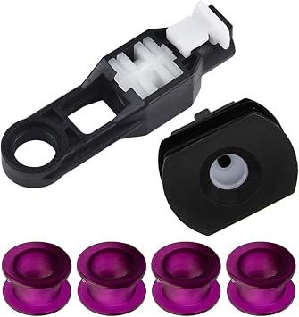 Gear Shift Cable Linkage Bushing for Suzuki SX4 for SWIFT Sport, 5-Speed ABS Connector Kit, OEM 28300-79J01 Replacement, Black Purple 6pcs