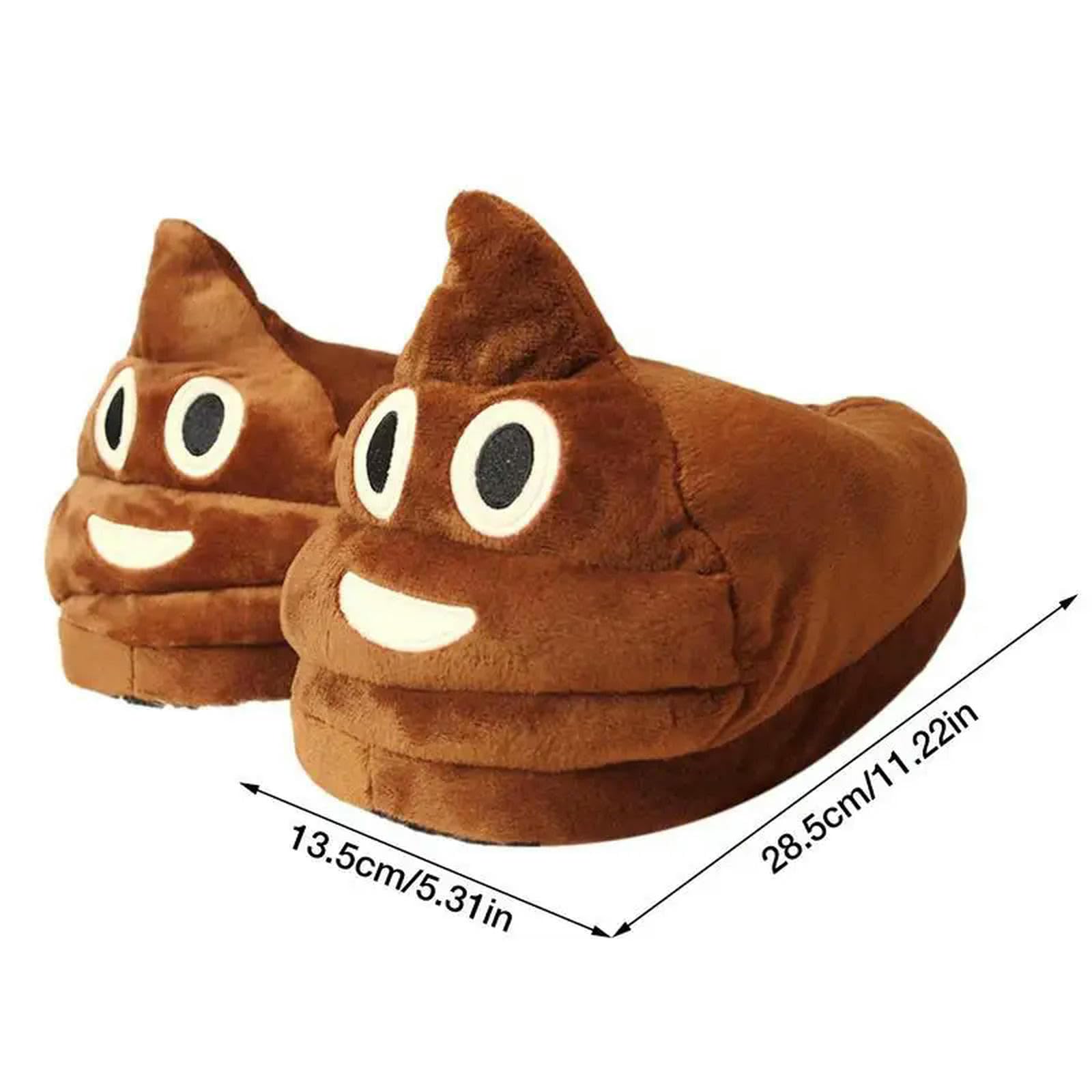 MdybF Pantoufles expression drôle pour femmes hommes doux et confortables en peluche chaude antidérapante chaussures de maison pantoufles-A, a, A