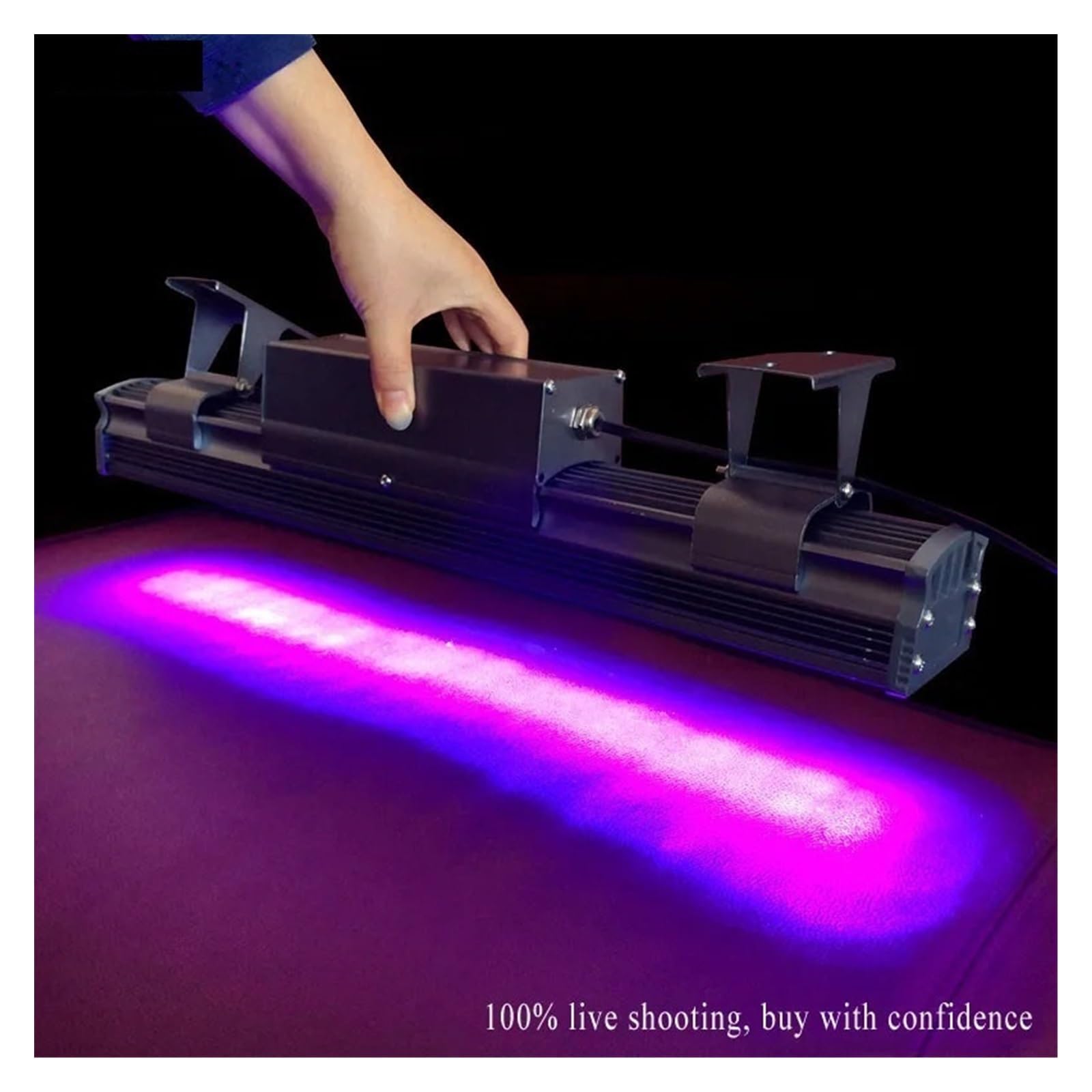 Lámpara de curado UV, Lámpara de curado UV doble, tira larga 72W, pegamento, tablero Flexible aceite verde, lámpara exposición, fuente luz fluorescente(365nm)