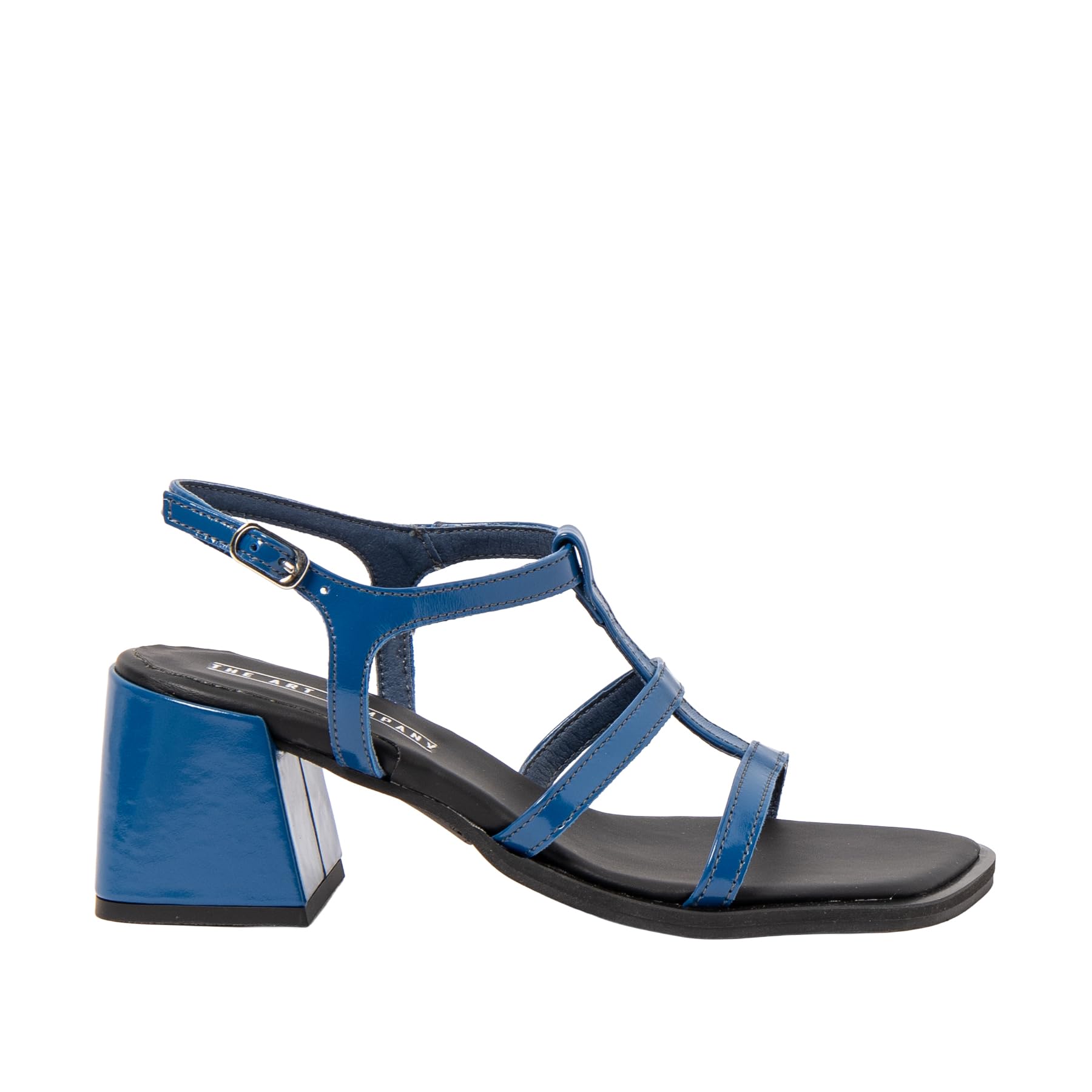 ART 2011 Verona Damen-Sandalen mit Absatz, Königsblau, Größe 39