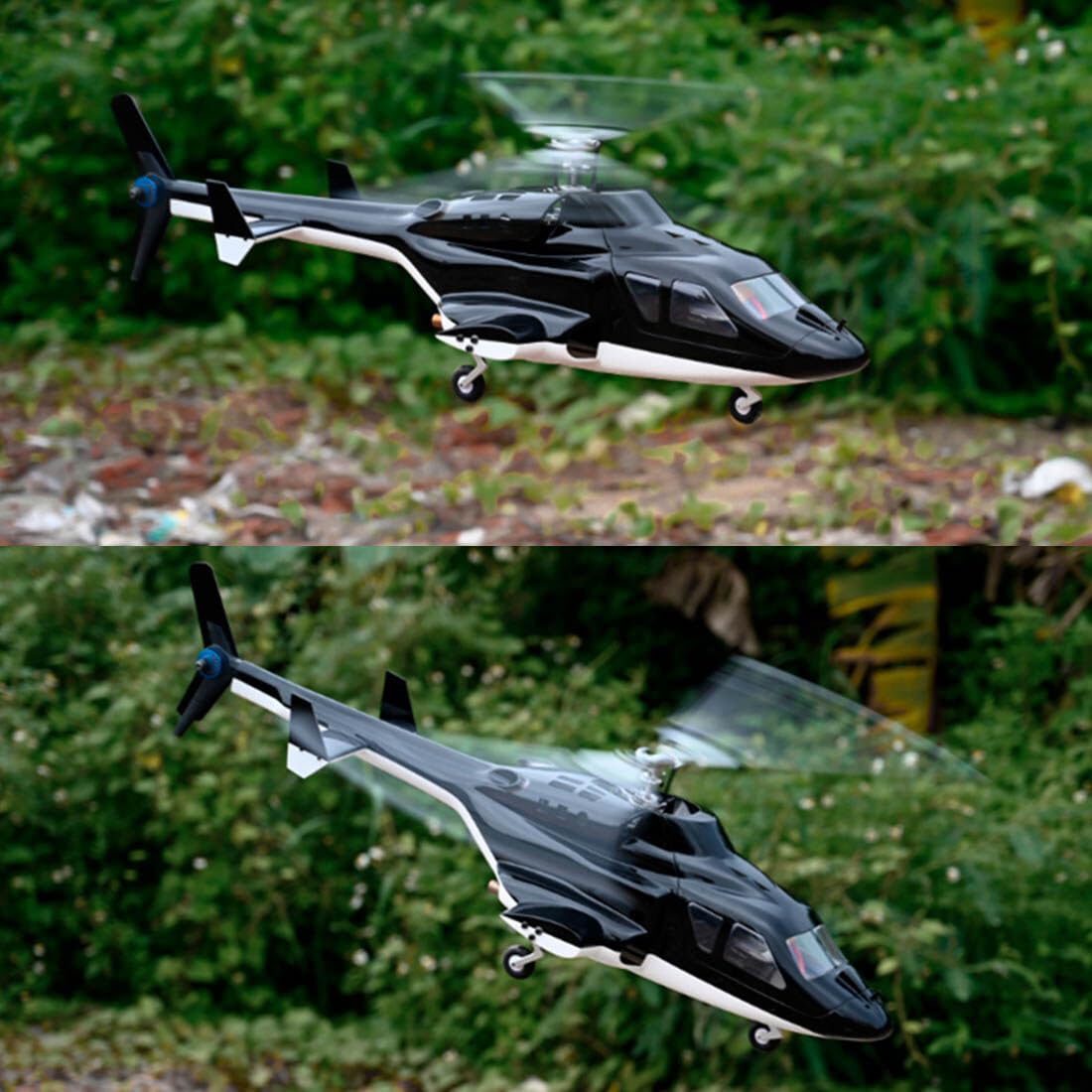 Metalakaer Rc Helicopter For Adults Flywing Fw450l Airwolf 450