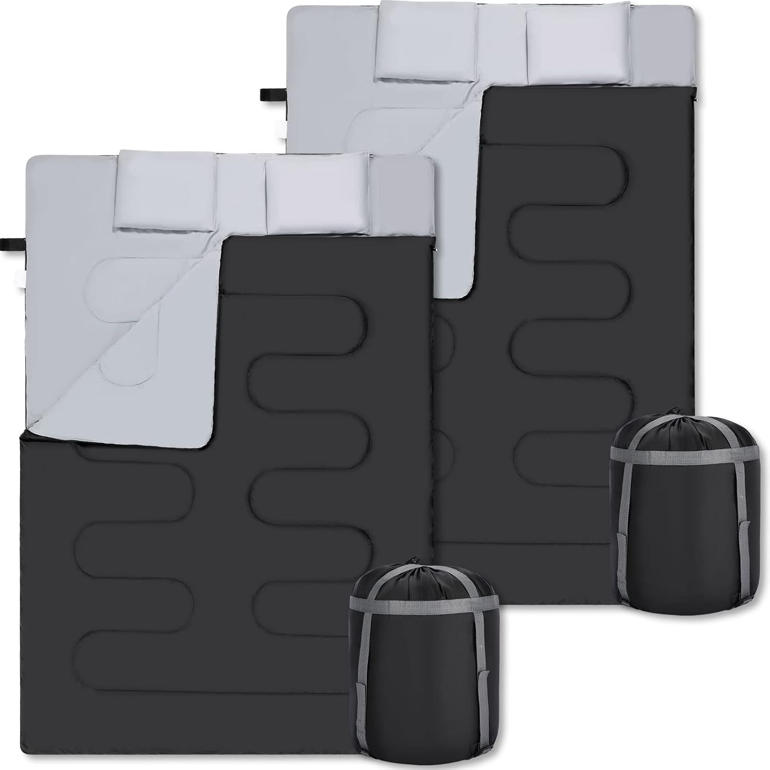 ロゴス インフレーターマットダブル 2個セット おまけ付き ロゴス