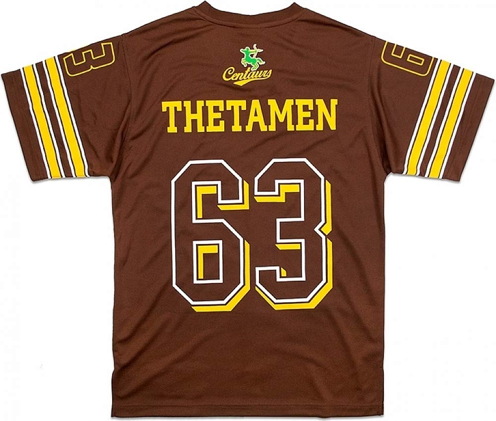 Big Boy Iota Phi/? Theta Divine 9 Mens Football Jersey Tee [Brown - S] - ID#1690