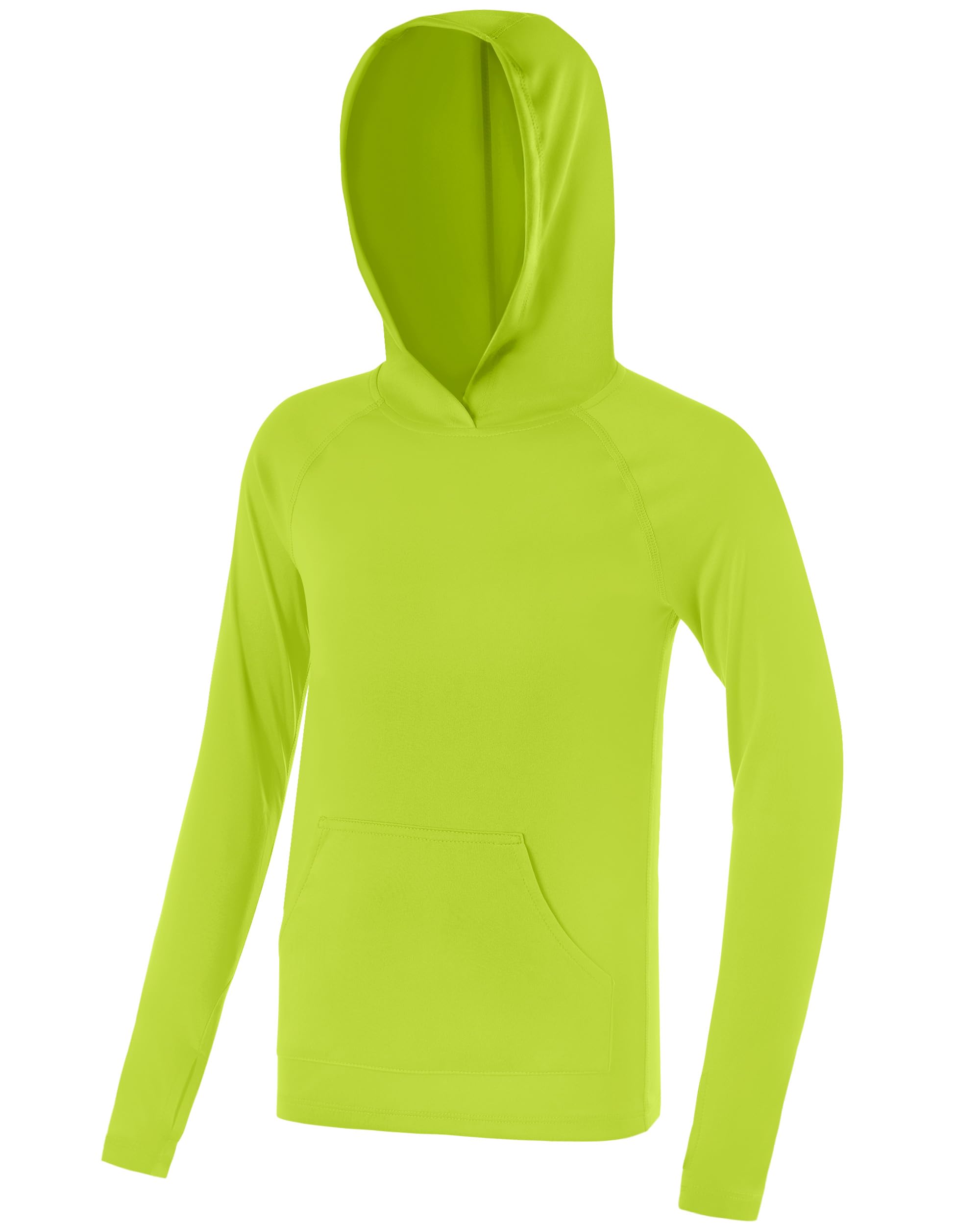 Boys Rash Guard Hoodie UPF 50+ Long Sleeve Sun Protection Swim Shirt