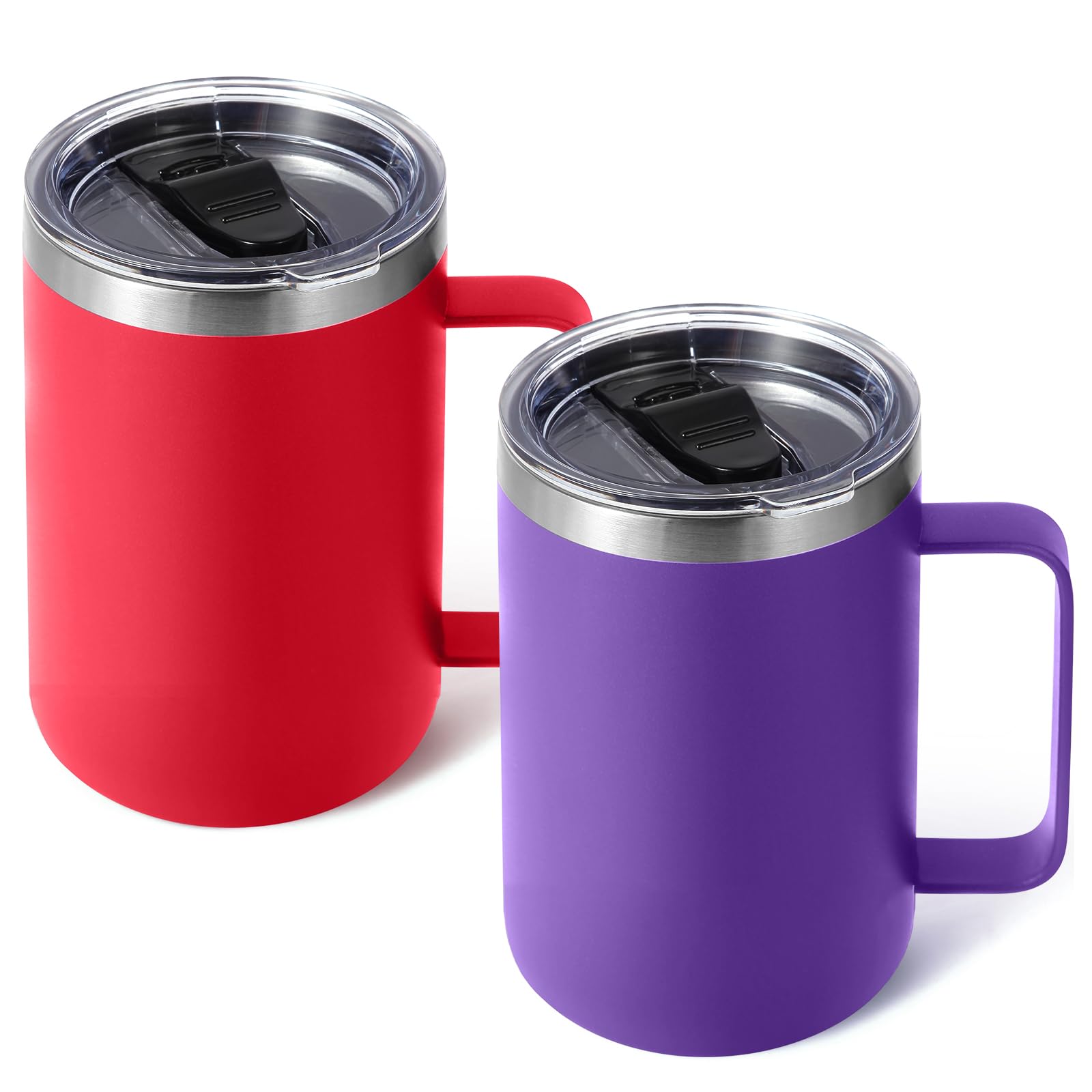 Volhoply 16oz Insulated Coffee Mug