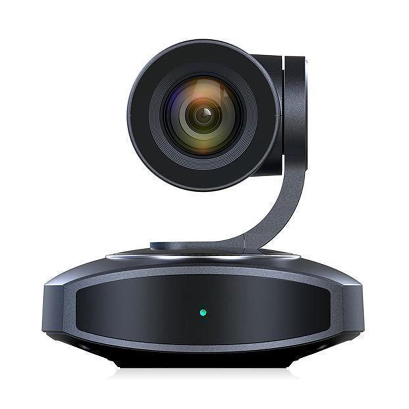 Akozon Telecamera per Videoconferenza, Telecamera PTZ 4K con Tracciamento AI Zoom Ottico 10X USB LAN per Conferenze Didattiche (Spina Europea)