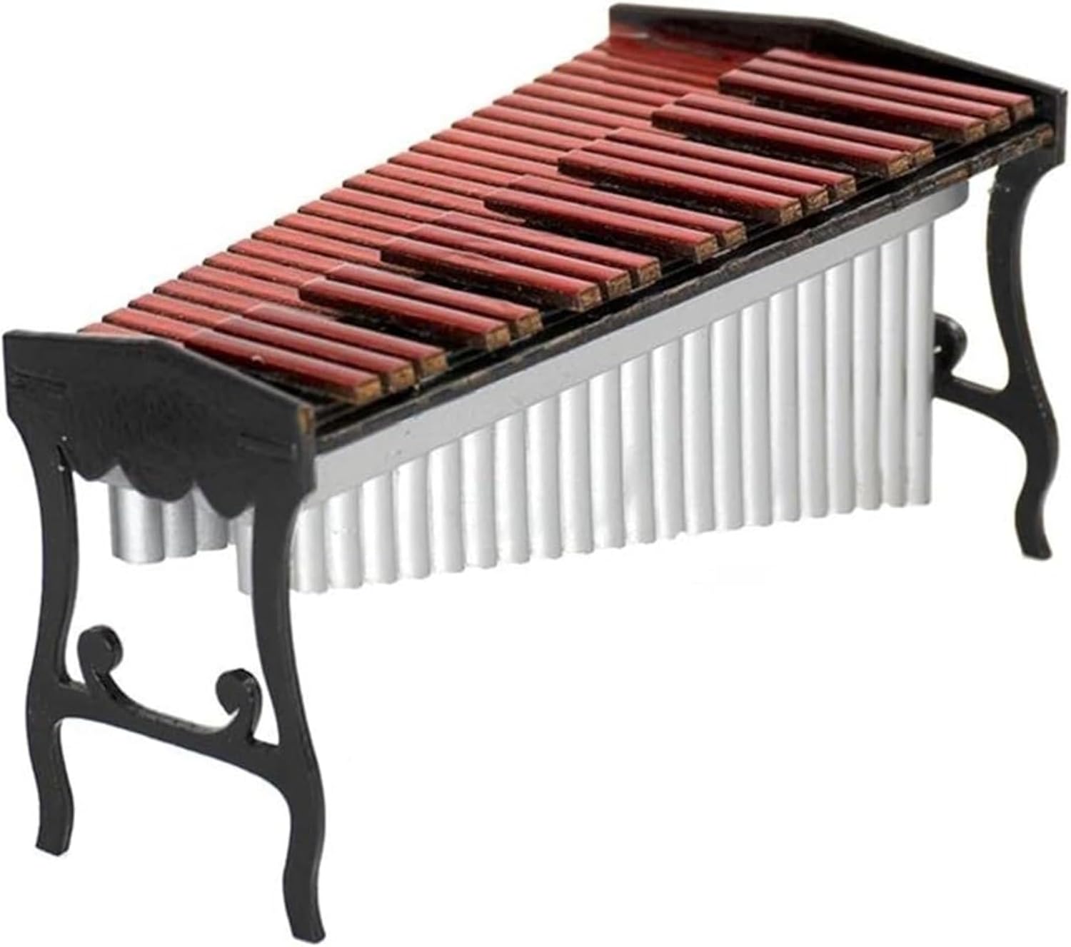 12cm Mini Marimba Xylophone Model - Miniature Musical Instrument Home Decor, Desk Ornament, Music Lover Gift