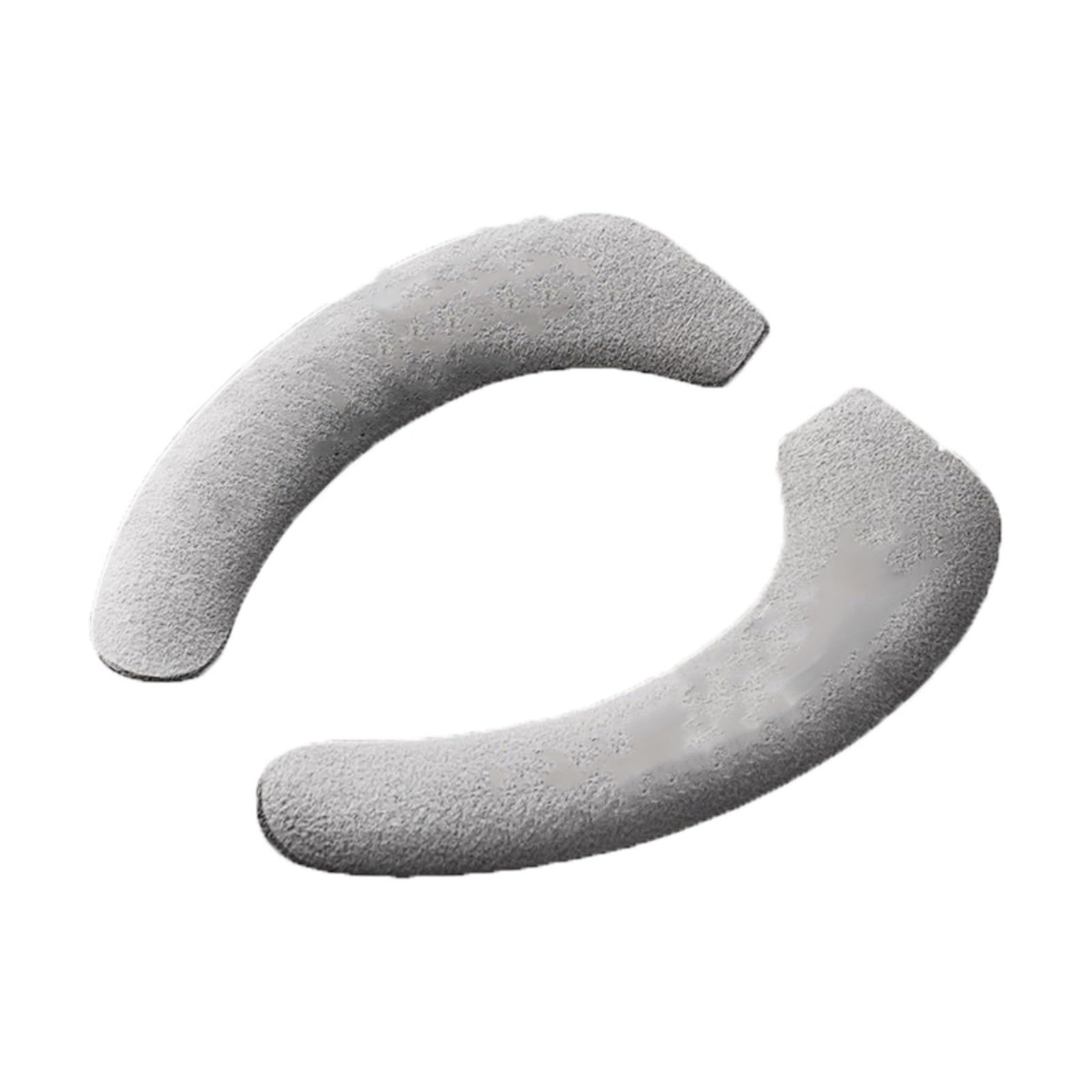 NEWFT 2 Static-Adhesive Toilet Cover with Warm Plush Fabric, Slip-Resistant Design for Cold Weather & Household Bathrooms Adhesive Toilet Seat Cushion